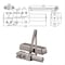 Delaney Hardware Heavy Duty Grade 1 Cast Iron Body Aluminum Finish Commercial Door Closer with Delany Action 608840 - alternate 2